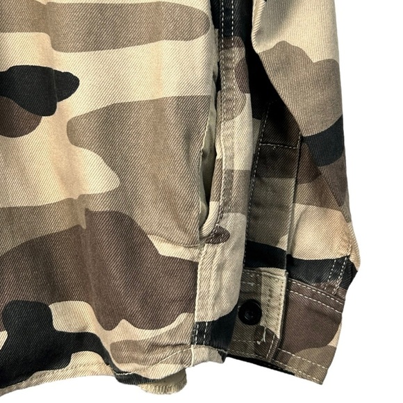 Buffalo David Bitton Jeremo Camo Button Down Long Sleeve Shirt Men's Small - Picture 2 of 15